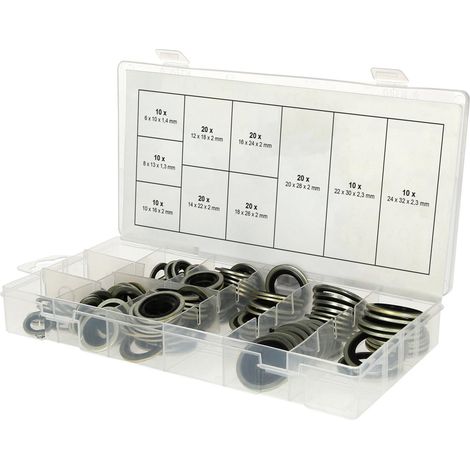 kstools 970.0760 Kit de juntas NBR 150 piezas (1/4)