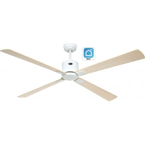 CasaFan ECO NEO III Ventilateur de plafond 152cm avec WiFi 943323W Erable / Erable & Hetre (1/5)
