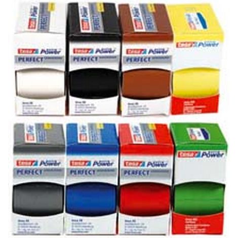 6BL NASTRO TELATO mm.38x2,7mt. colore giallo nastro plastificato multiuso di altissima qualit, extraforte e impermeabile, ottimo per impieghi allesterno resistente ai raggi UV., ideale per riparare, r
