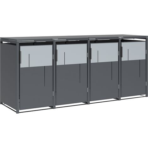 Westmann Tonus 4  Boîte à ordures en métal 4  4x240 L 