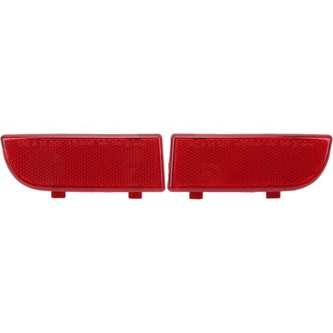 Enowelir 1 paire de réflecteur de pare-chocs arrière 6398260440 gauche droite rouge réflecteur de pare-chocs arrière de remplacement pour Mercedes-Benz Vito W639 2003-2015 (1/4)