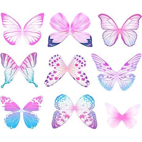 Sticker Mural en PVC éLectrostatique en Verre pour FenêTre, Attrape-Soleil, Prismes Arc-en-Ciel, DéCalcomanie-Papillon