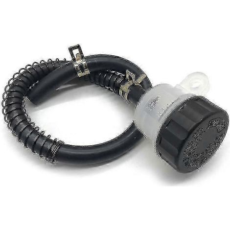 Réservoir de liquide de frein arrière pour moto avec godet, compatible avec les quads 50cc, 70cc, 110cc et 125cc (universel) (1/5)