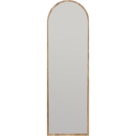 Miroir sur pieds en bois 50x160cm - Bois foncé - Emri (1/5)