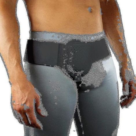 Ceinture herniaire adaptée à la hernie inguinale sportive, soutien et soulagement de la douleur, ceinture de récupération Hfmqv