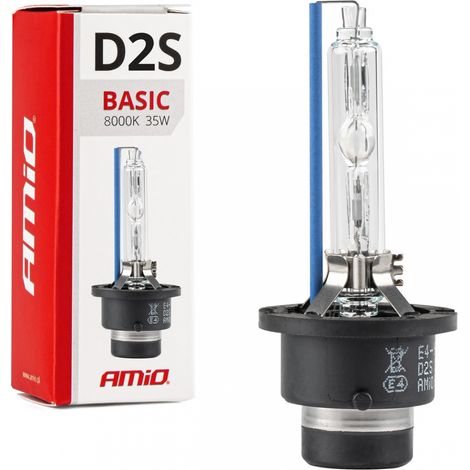 Bombilla de xenón filamento de xenón D2S 8000K AMiO basic amio-01321 (1/4)