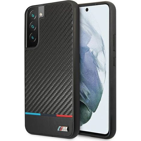 Funda para Samsung Galaxy S22 Plus BMW M Collection Triangles Negra (1/5)