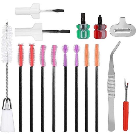 Kit de nettoyage pour machine à coudre (16 pièces), machine à coudre-- (1/5)