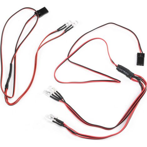LED Light Set White-Orange-Red Early Bronco: SCX10 III