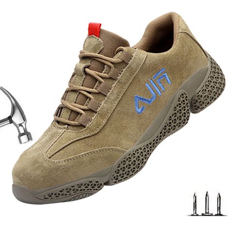 Herren 6KV isolierte Arbeitsversicherungsschuhe, schlagfest, durchstichfest, atmungsaktiv, Arbeitsschuhe, Schweißschuhe 45
