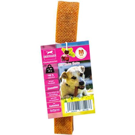 Wolters Hundeleckerli Dauerkauer vegetarischer Käseknochen mit Rote Bete 60 - 89 g