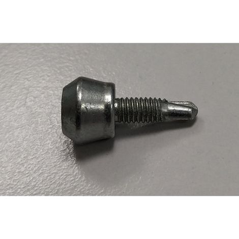 Vis de pareclose Autoforeuse Tête Cylindrique Biconique empreinte Fendue 4 x 12,5 mm Zingué - GAY DECOLLETAGE