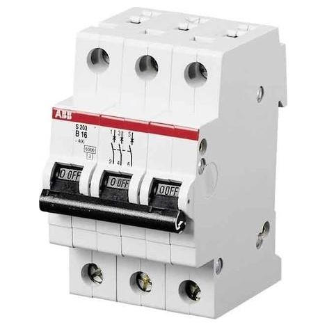 ABB S203-B16 Sicherungsautomat 16 A 230/400 V 50/60 Hz