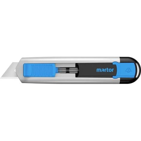Cuchillo de seguridad martor secunorm 525 mango ergonómico retracción automática