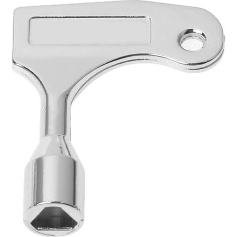 Clé principale triangulaire d'urgence Diamètre interne 8 mm Convient pour porte d'ascenseur, radiateurs, boîtes et armoires de commande (1/5)