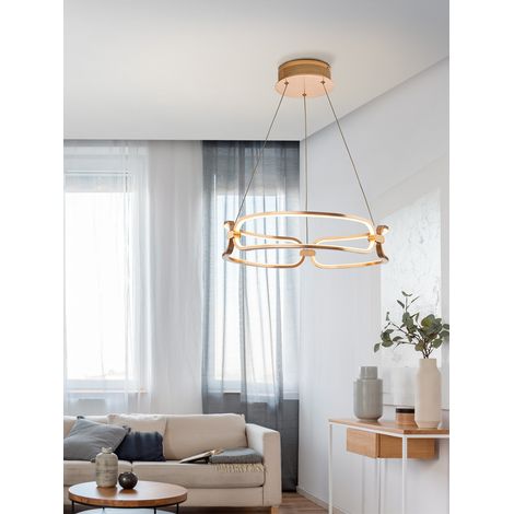 LAMPARA LED COLETTE  Ø47 ORO ROSA (1/5)