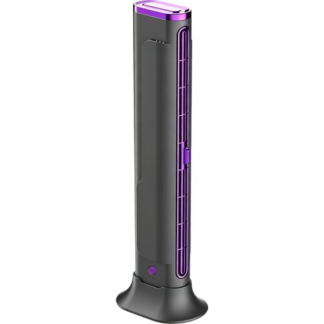 Ventilateur Tour Sans Pales - 37×10,8×6,8 CM Verticale/Horizontale Ventilateur rechargeable USB pour bureau, maison, voiture, Camping, intérieur, Garage, dortoir, cuisine (1/5)
