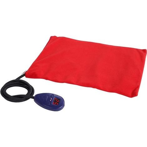 Waterproof heated pet mat - Constant temperature heating mat - Comfortable and safe materials - Red, 40 x 30 cm (1/5)