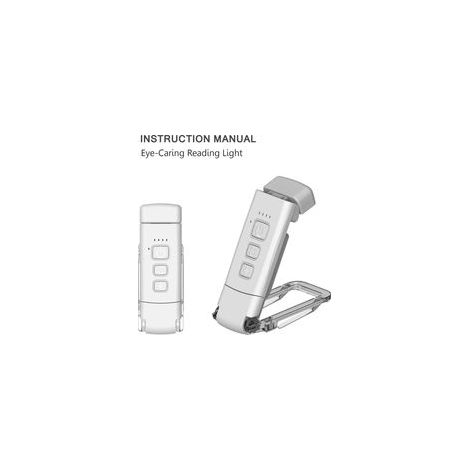 Lampe à pince portable rechargeable par USB, lampe de bureau, mini lampe de lecture LED blanche protégeant les yeux (1/4)