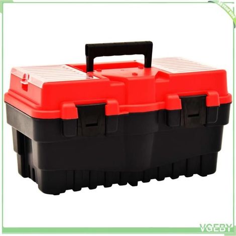 Boîte à outils - 146269 - plastique - plateau profond pour douilles et embouts - organisateurs sur le couvercle (1/5)