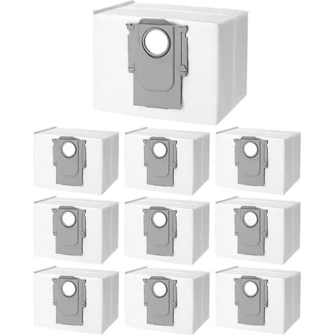 10 sacchetti per aspirapolvere robot Xiaomi S8+/S8 Pro Ultra S7 MaxV Ultra/S7 Pro Ultra/Q7 (1/5)