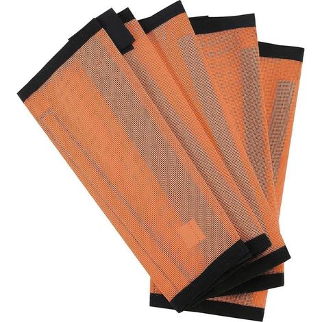Bottes de Mouche à Cheval Bottes de Mouche pour Les Leggins Réutilisables Minimise la Fatigue des Jambes Réduit Le Piétinement Orange (1/5)