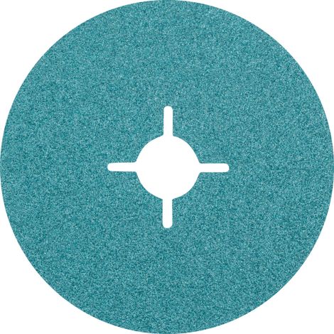 PFERD TOOLS Zirkon Fiberscheibe Ø 125 mm Z50 für hohen Abtrag auf Stahl 25 Stk