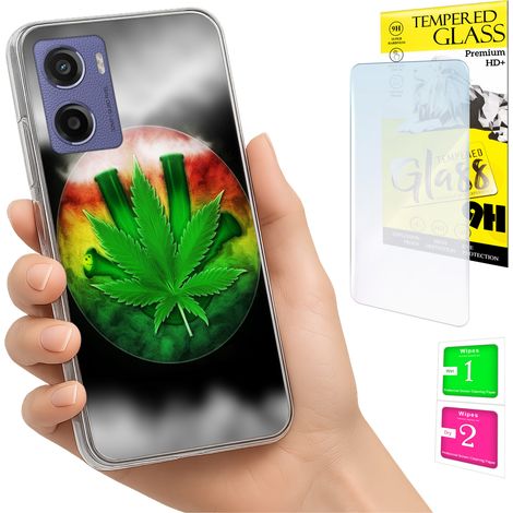 Funda para Motorola Moto E15 / Moto G05 con cubierta trasera y cristal 9H. (1/5)