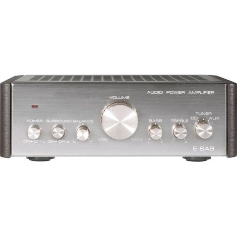 Amplificateur stéréo 2 x 12 W E-SA9 RF-1050402 argent (métallisé), marron foncé 1 pc(s) (1/3)