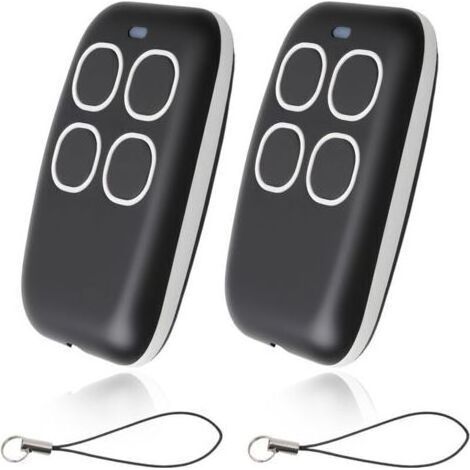 2PCS Télécommande Universelle Portail Garage de 280–868 MHz Universel 4 en 1 Multifréquence Porte Garage Rolling Code Telecommande Compatible avec Came TOP432EE/ EV/NA, Pile CR2032 Incluse (1/5)