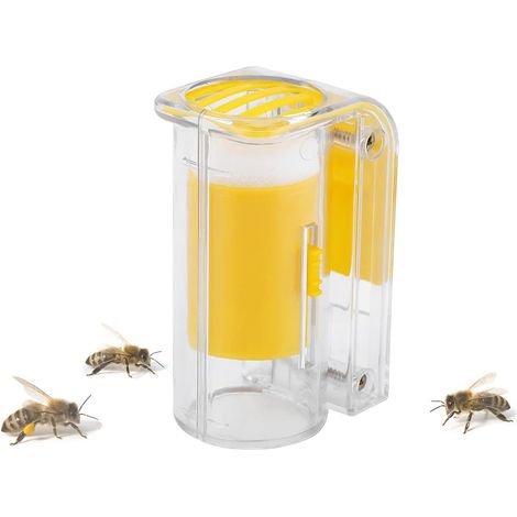Cage/piège à reine des abeilles - Flacon marqueur en plastique à une main - AquaForge (1/5)