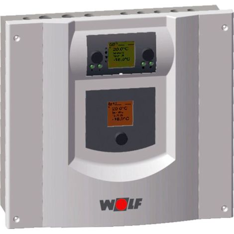 Wolf Gestionnaire de pompe à chaleur WPM-1 avec boîtier pour montage mural, 2744960 (1/2)