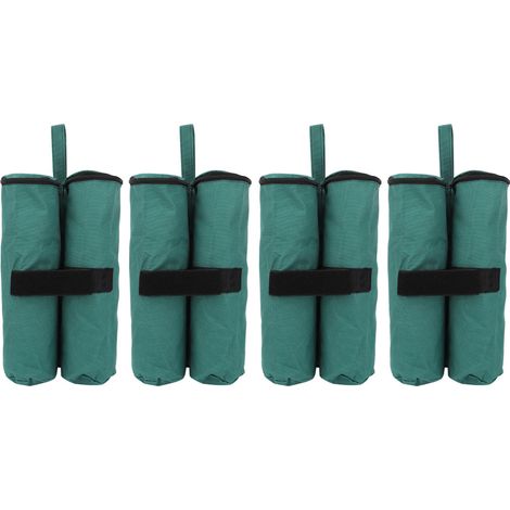 4 Pièces Base lestée anti-vent pour fixation de tente, tonnelle, store ou auvent extérieur (1/5)