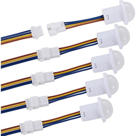 PIR-Infrarotsensor, 110 V/220 V, Mini-Infrarot-Bewegungsmelder für die Inneninstallation (1/5)