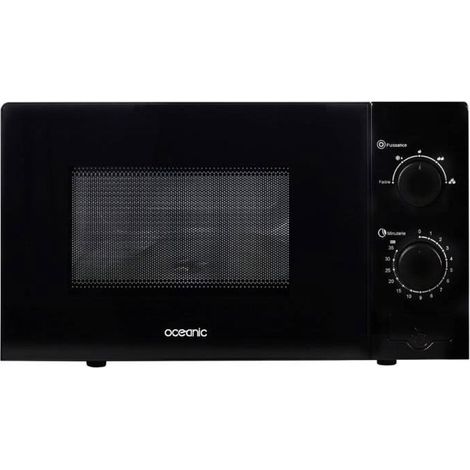 Mikrowelle OCEANIC MO20B11 Schwarz l 45,4 x H26,1 x P32,6 cm - 20L (1/5)
