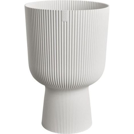 Vaso - Elho - Vibes Fold Coupe - Bianco - L 30 x P 29.5 x A 45 cm - Interno - 100% riciclato (1/5)