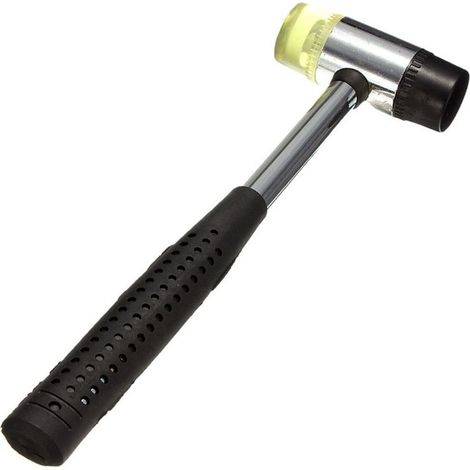 Marteau Avec Tête En Caoutchouc Et Manche Ergonomique En Fibre De Verre (1/5)