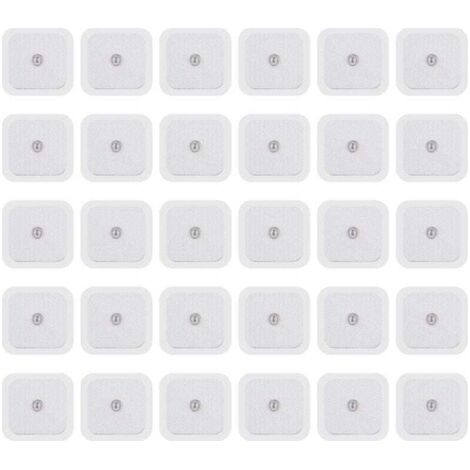 Électrodes de 30 cm, électrodes autocollantes, patchs d'électrodes pour appareils de thérapie TENS et de physiothérapie (1/4)
