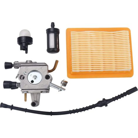 Ensemble carburateur et filtre à air compatible avec motoculteur FS400 FS450 FS480, pièces agricoles (1/4)