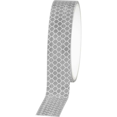 Band Strend Pro, 25 mm, L-2 m, weiß, reflektierend (1/3)