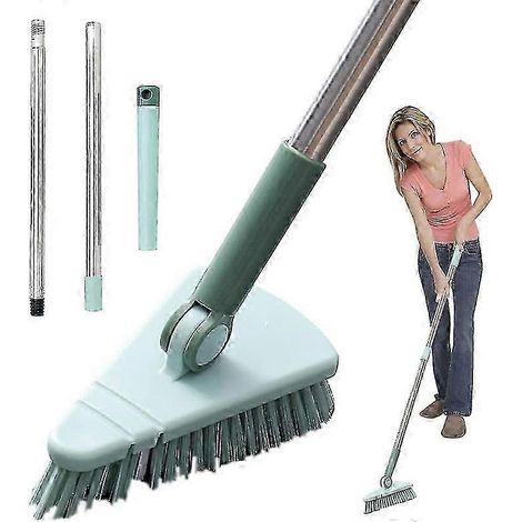 Brosse à carrelage et baignoire à manche long extensible AURA (1/5)