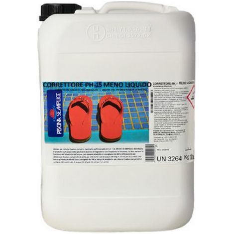 CORRETTORE PH-15 MENO LIQUIDO 10 Kg