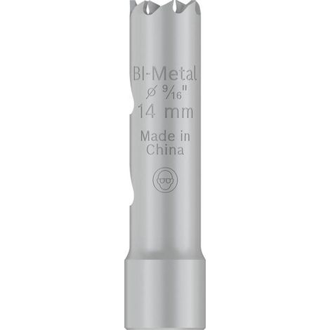 Sierra corona Bosch PRO multi materiales plata 14 mm