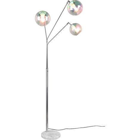 Lampadaire design Paxton chrome - 416900306