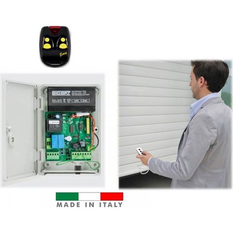 KIT ACCESSORI BASE PER AUTOMATIZZARE 1 MOTORE PER SERRANDA AVVOLGIBILE GARAGE UNIVERSALE norton