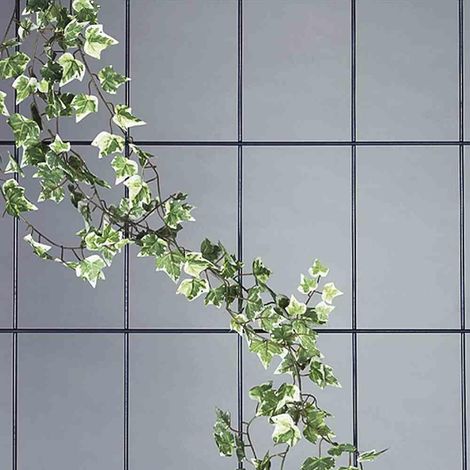 Wandspalier 5-strebig weiß Maße: 150 x 75 cm