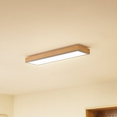 [GEBRAUCHT] B-Ware Deckenleuchte Deckenlampe Led Leuchte Lindby Laviona Wohnraum Flur Holzdekor