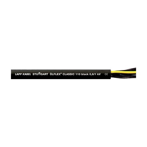 Fil électrique Lapp classic black 110 flexible haute qualité
