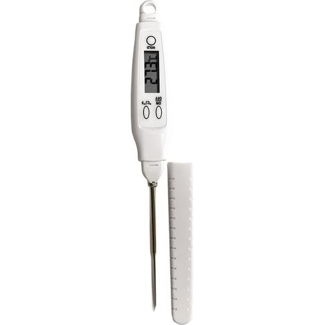 Termómetro de bolígrafo con sonda de acero inoxidable graduada -50 a +200°C (sonda de acero inoxidable de 8 cm) - Otro