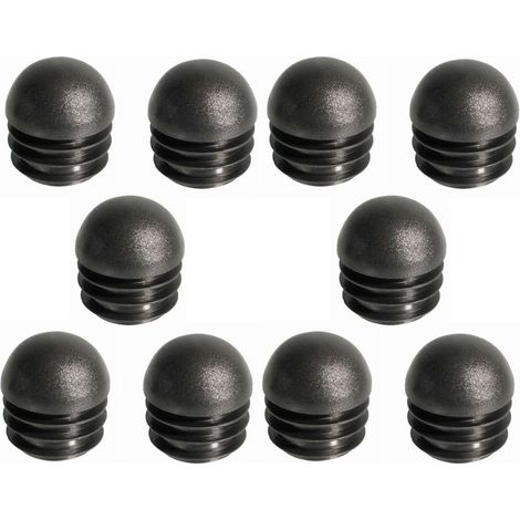 10x embout de tube rond 30mm plastique bouchon capuchon à ailettes patin meuble chaise (1/3)